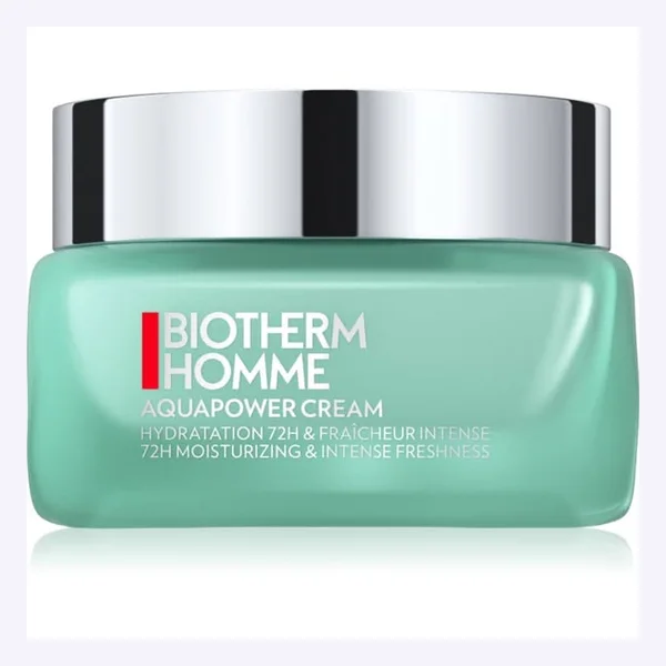 Static Meta ad: a men's skincare cream jar