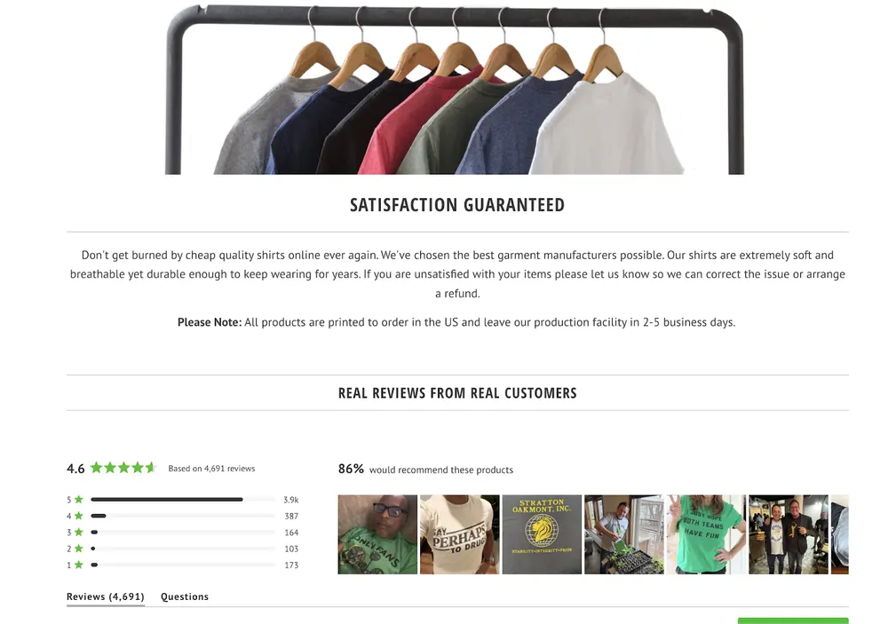 Own Your Stigma Product Page Analysis