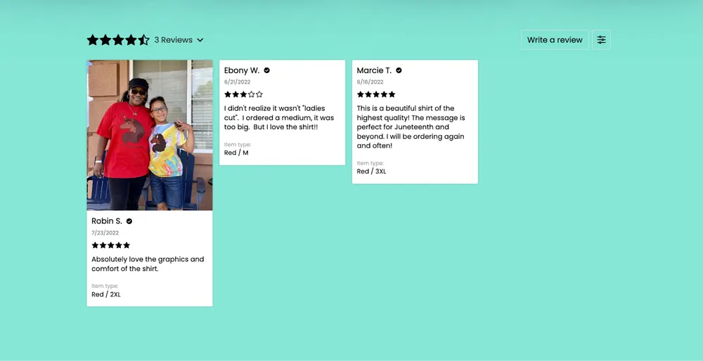 Afro Unicorn Product Page Analysis