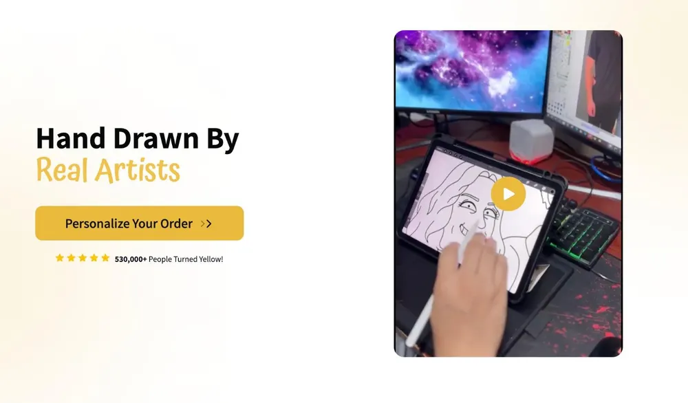 Turned Yellow Product Page Analysis