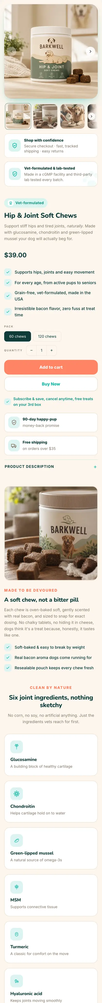 The Pawform design on a phone